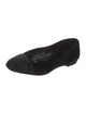 Sarah Flint Velvet Crystal Embellishments Flats