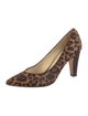 Sarah Flint Ponyhair Animal Print Pumps
