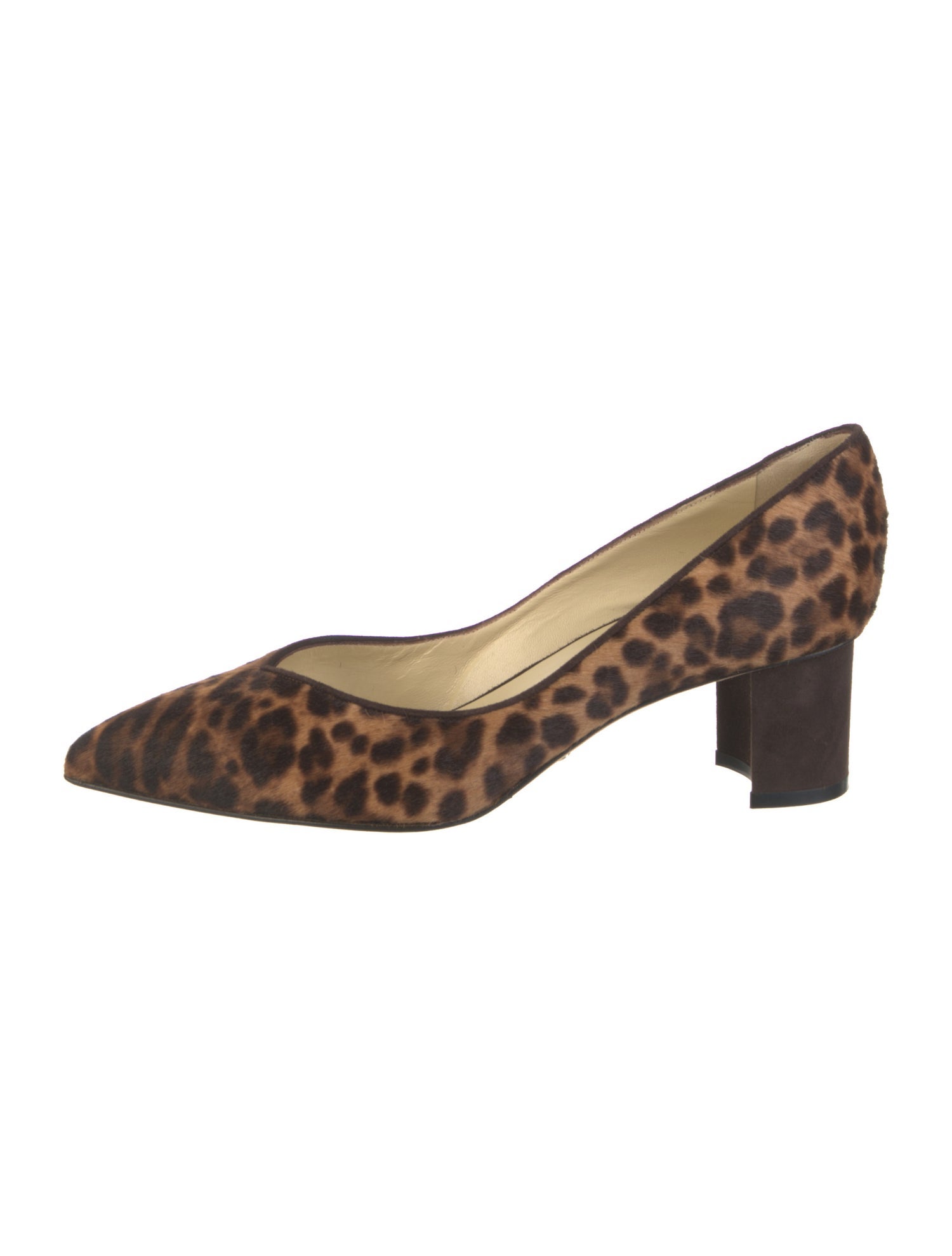 Sarah Flint Ponyhair Animal Print Pumps