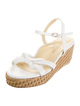 Sarah Flint Leather Espadrilles