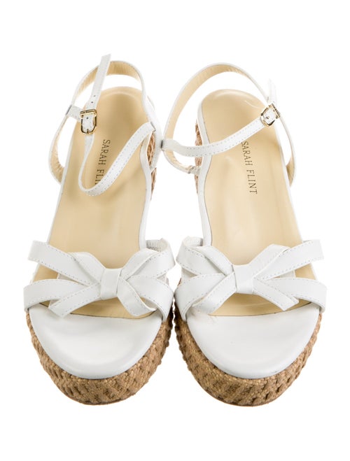 Sarah Flint Leather Espadrilles