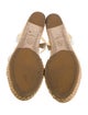 Sarah Flint Leather Espadrilles