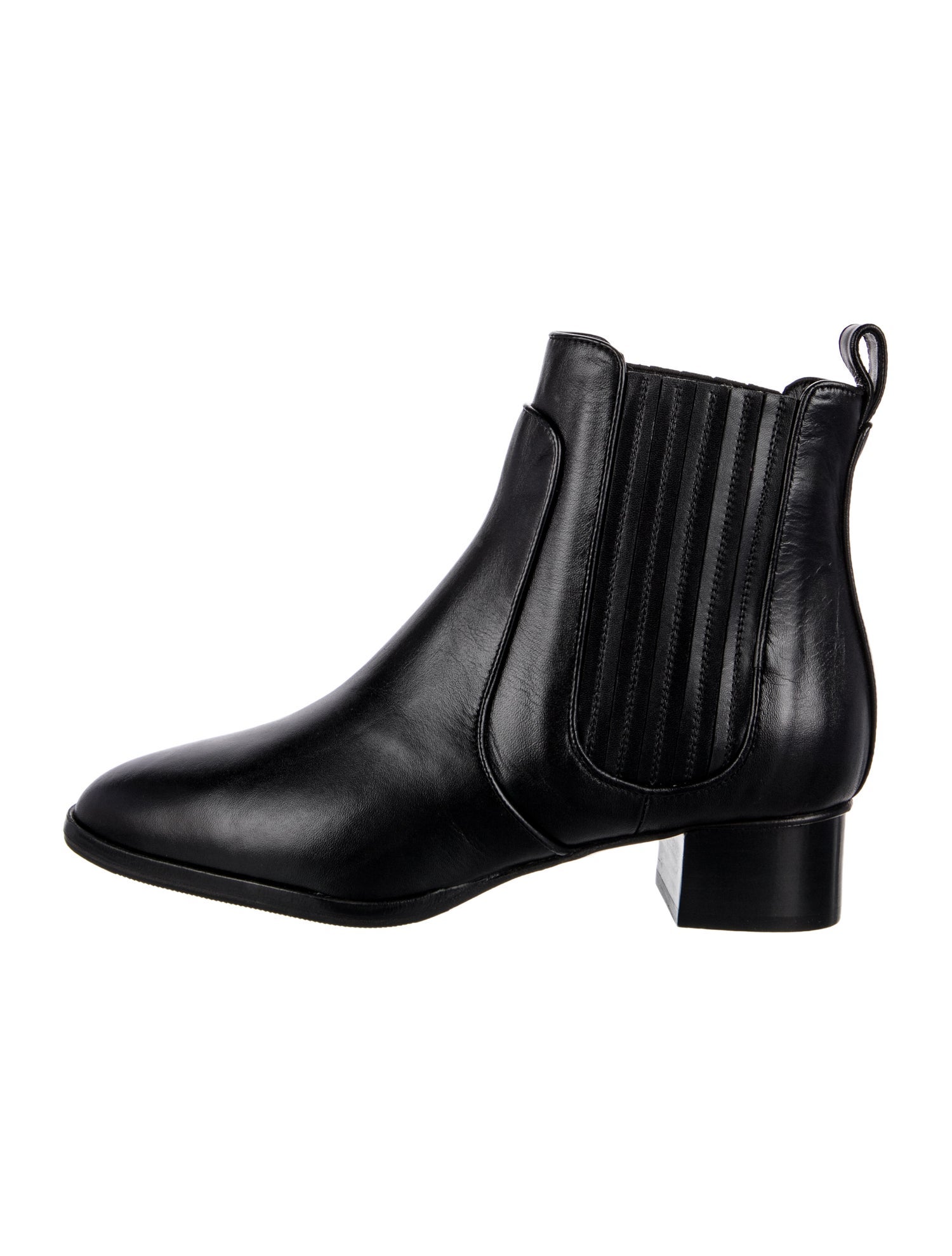 Sarah Flint Leather Chelsea Boots