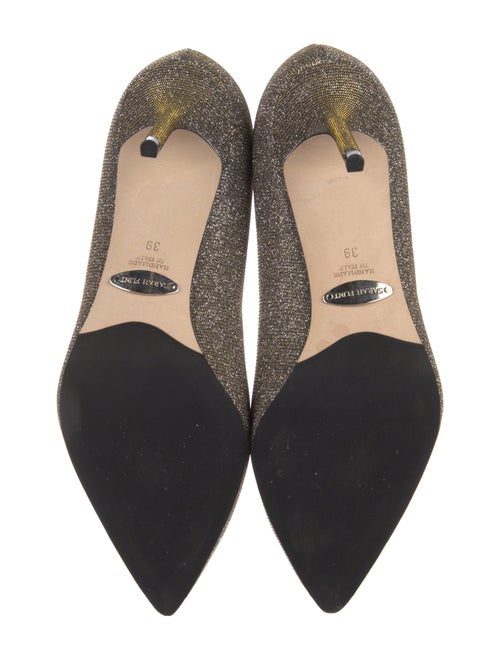 Sarah Flint Glitter Pumps