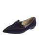 Sarah Flint Velvet Loafers