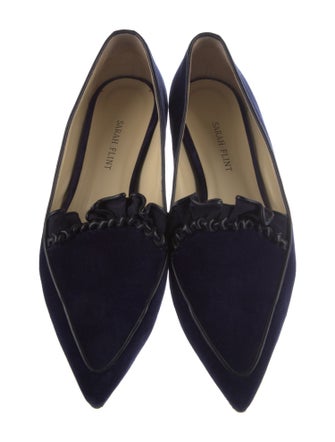 Sarah Flint Velvet Loafers