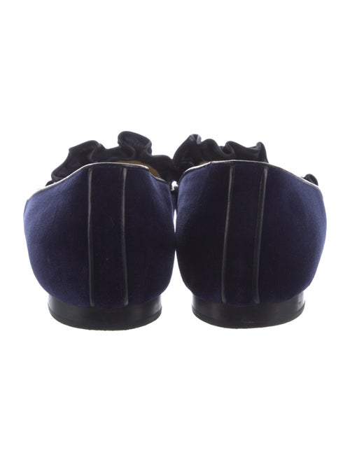 Sarah Flint Velvet Loafers