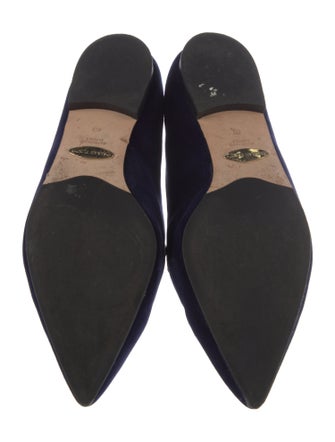 Sarah Flint Velvet Loafers