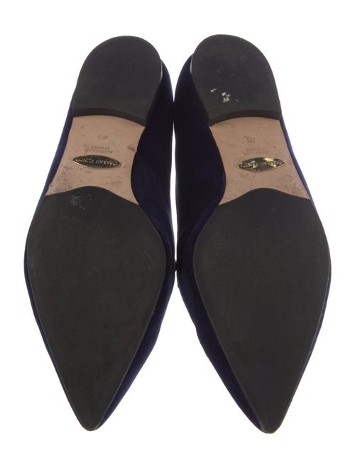 Sarah Flint Velvet Loafers