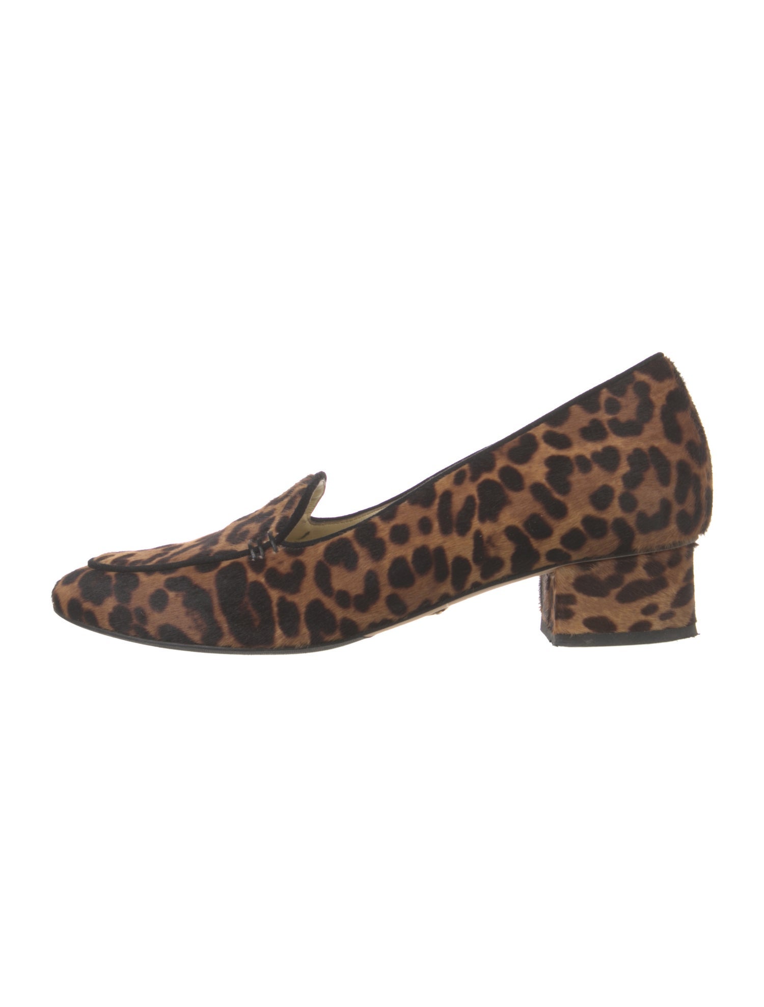 Sarah Flint Ponyhair Animal Print Pumps