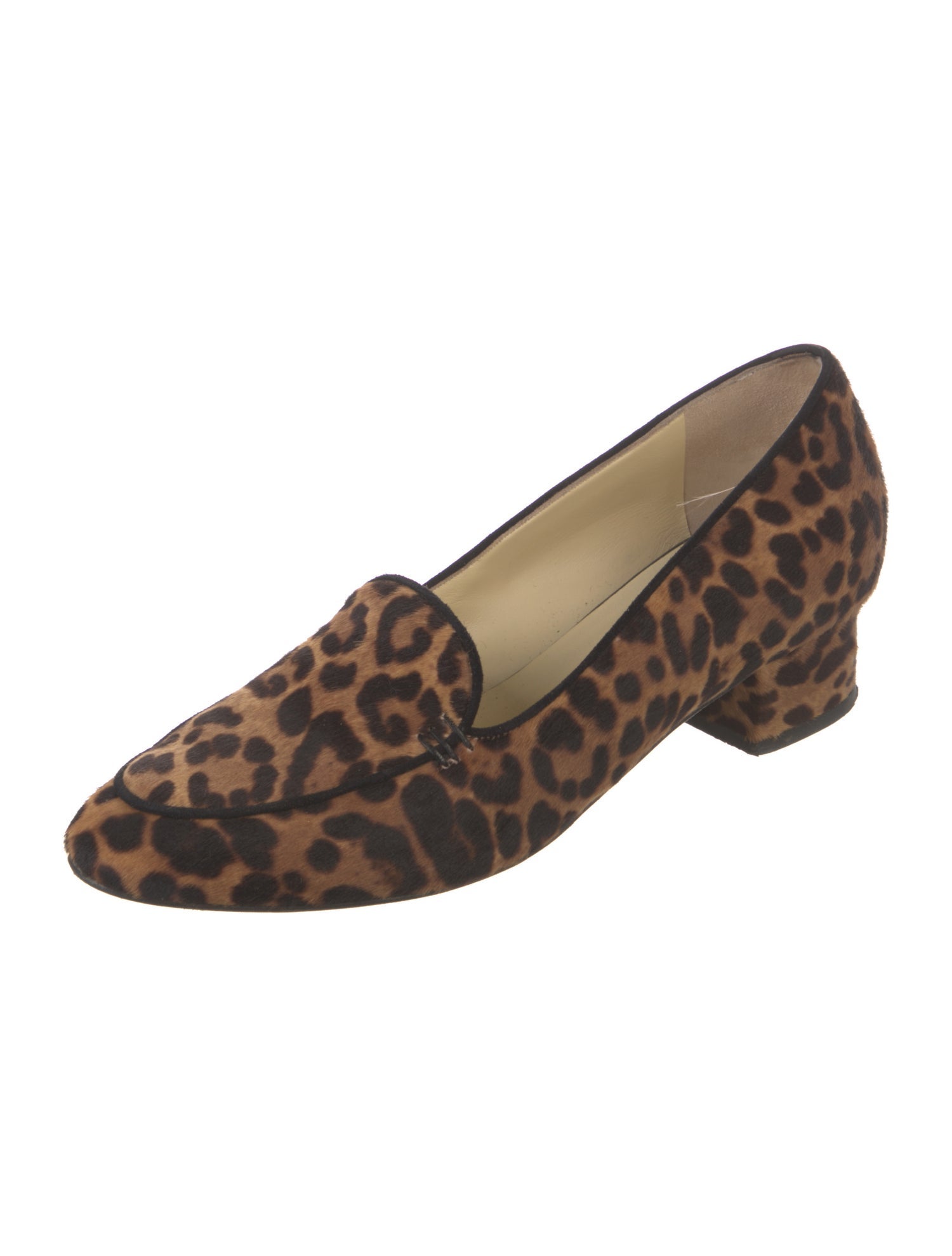 Sarah Flint Ponyhair Animal Print Pumps