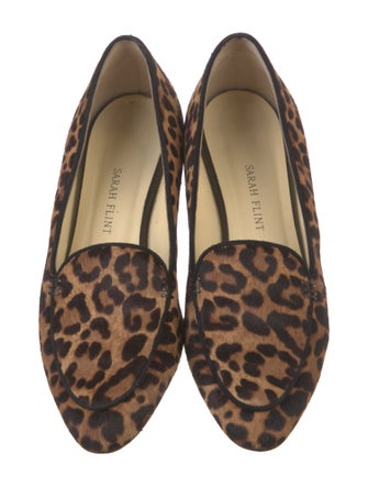 Sarah Flint Ponyhair Animal Print Pumps