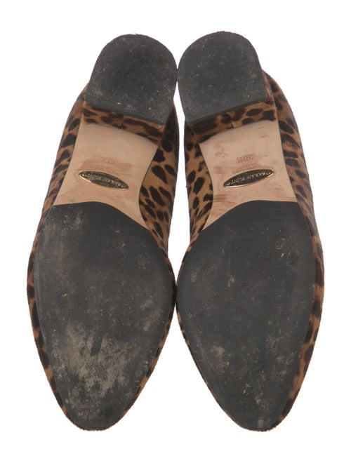 Sarah Flint Ponyhair Animal Print Pumps