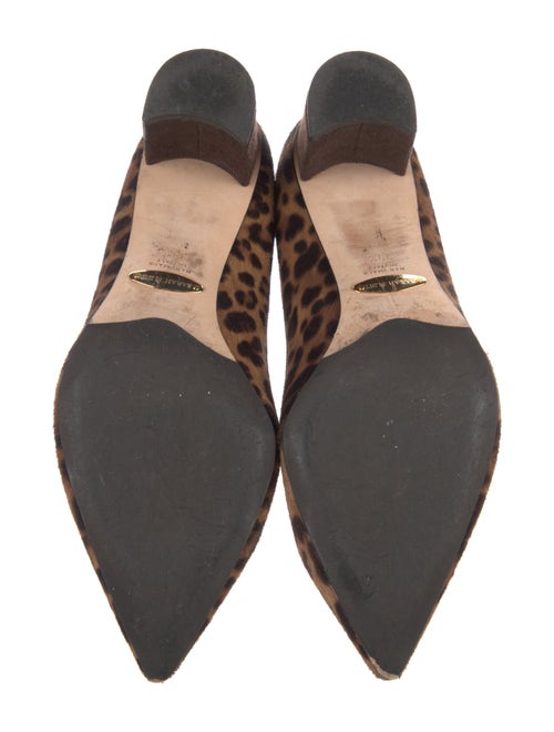 Sarah Flint Ponyhair Animal Print Pumps