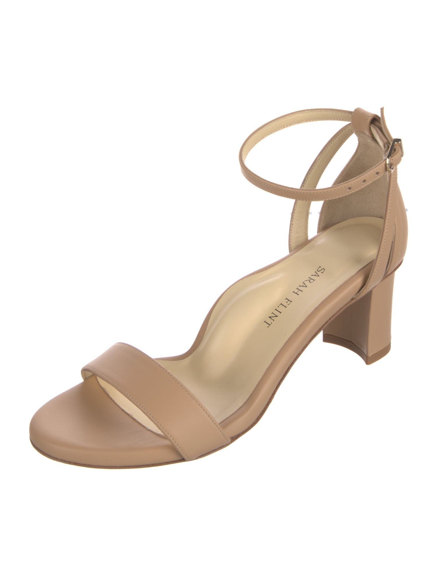 Sarah Flint Leather Sandals w/ Tags