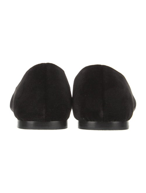 Sarah Flint Velvet Crystal Embellishments Flats