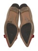 Sarah Flint Suede Colorblock Pattern Ballet Flats