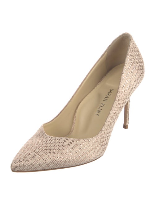 Sarah Flint Glitter Pumps
