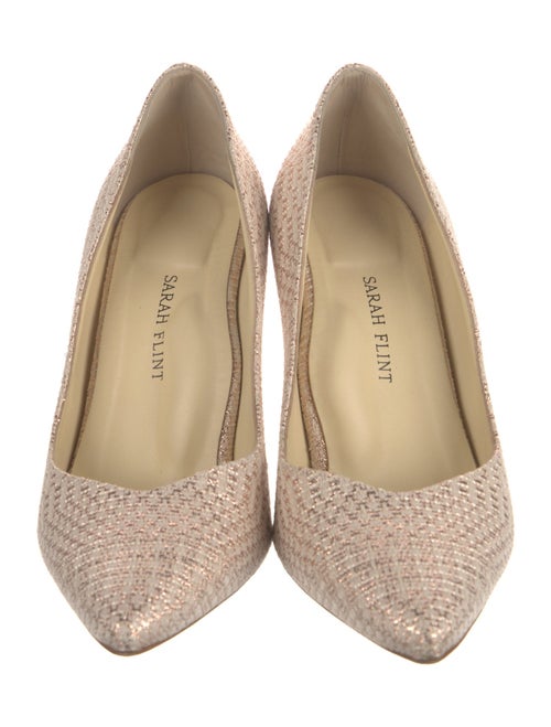 Sarah Flint Glitter Pumps