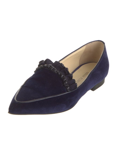 Sarah Flint Velvet Loafers