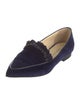 Sarah Flint Velvet Loafers