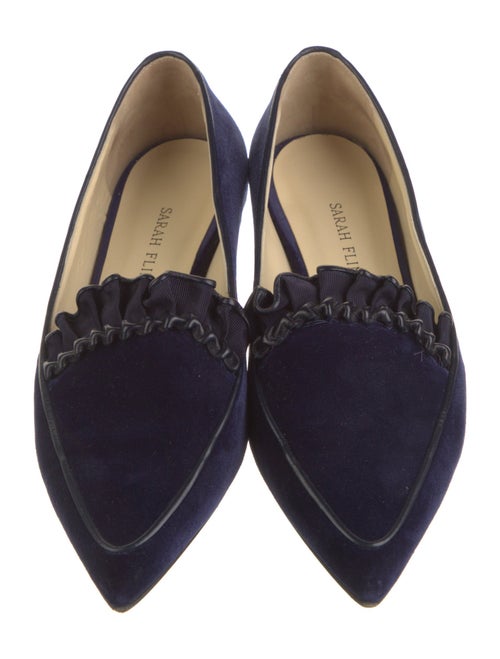 Sarah Flint Velvet Loafers