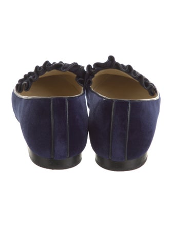 Sarah Flint Velvet Loafers