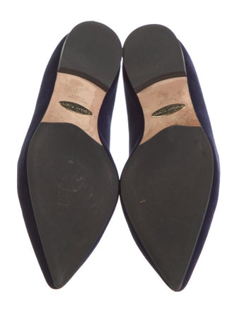 Sarah Flint Velvet Loafers