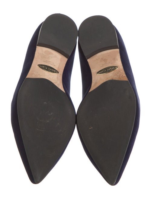 Sarah Flint Velvet Loafers