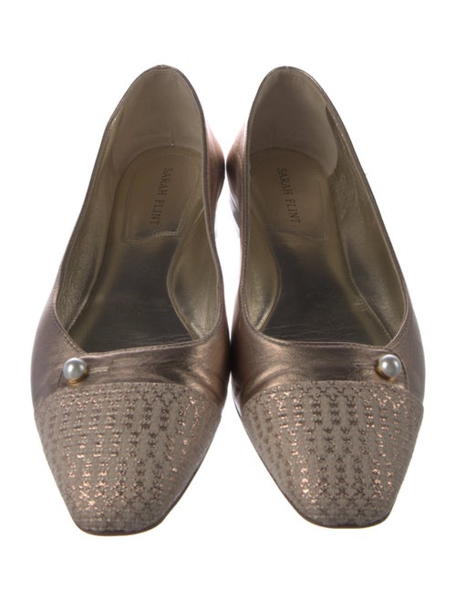 Sarah Flint Leather Ballet Flats