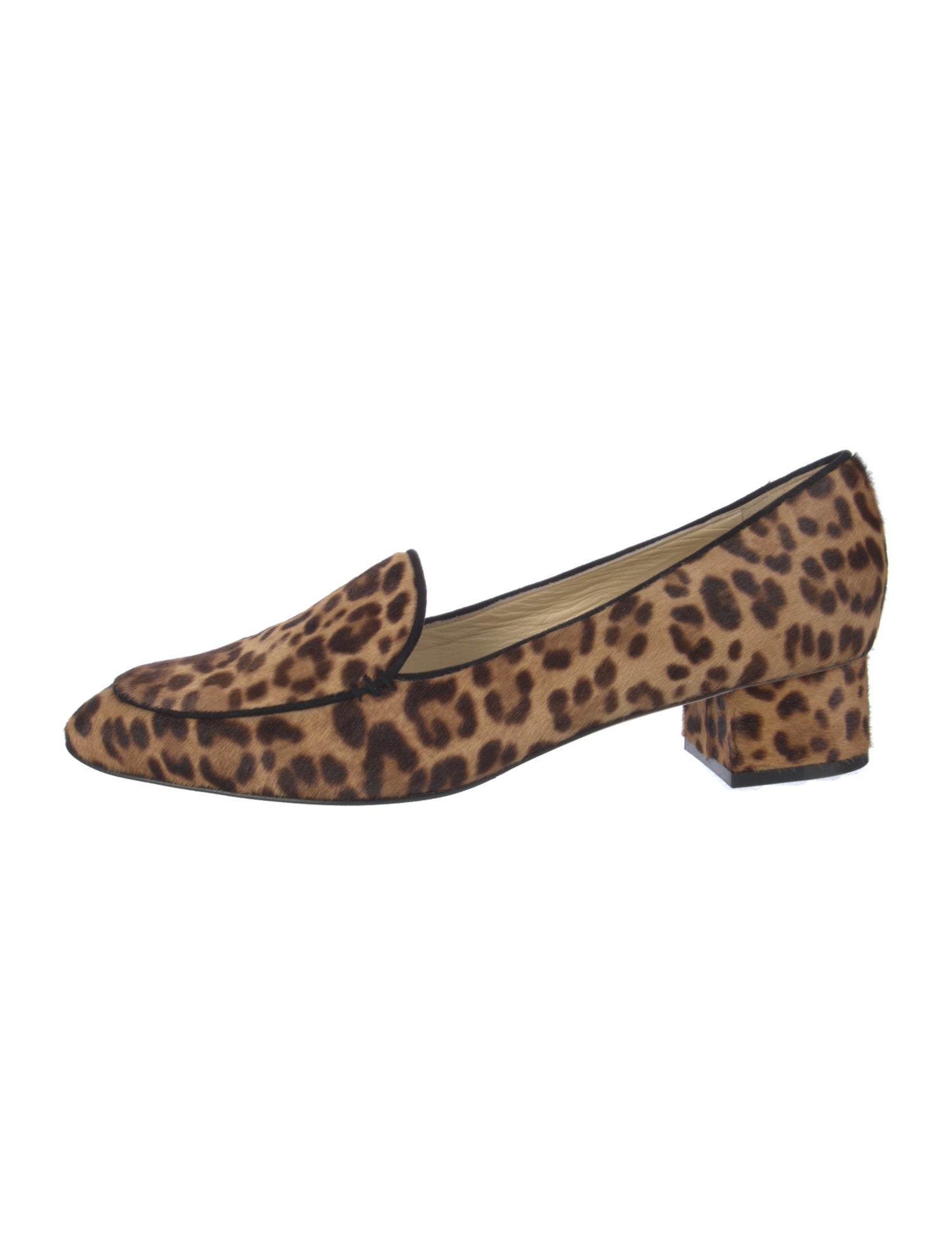 Sarah Flint Ponyhair Animal Print Pumps