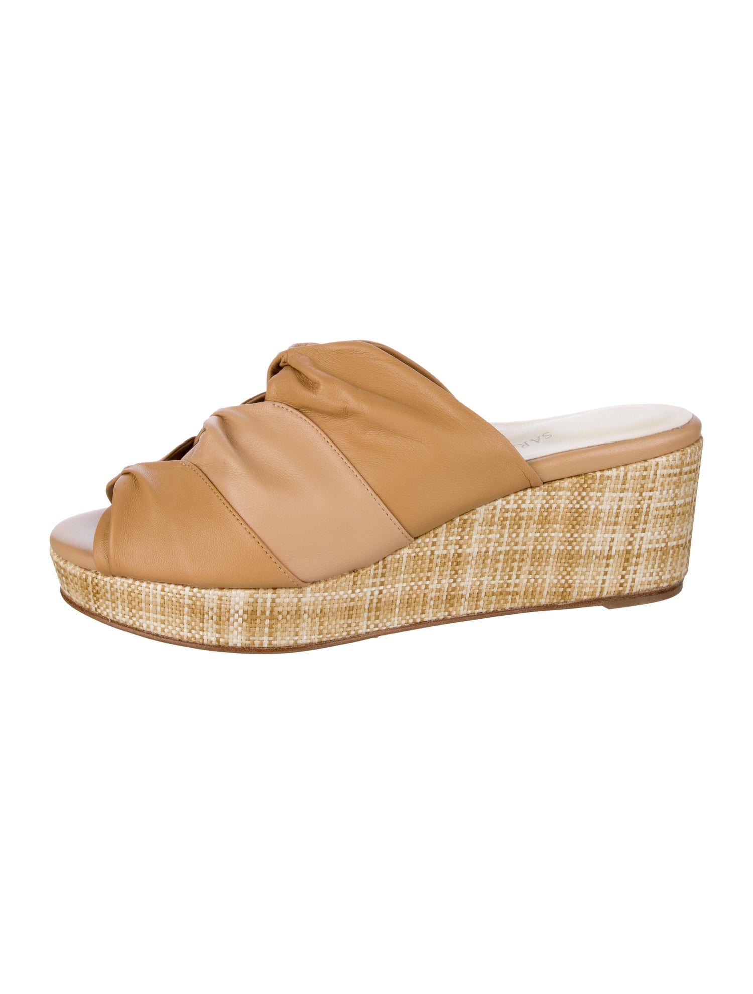 Sarah Flint Leather Espadrilles