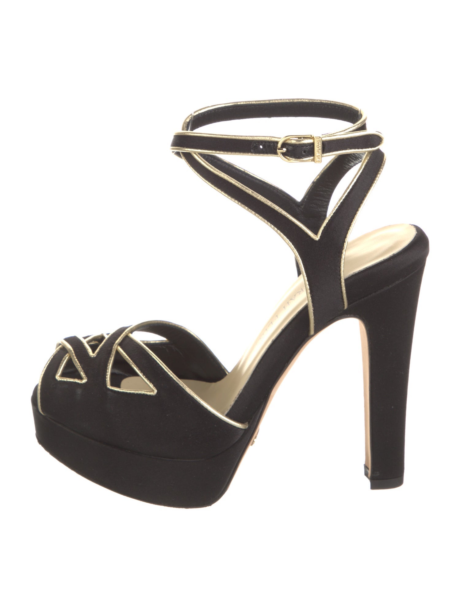 Sarah Flint Satin Pumps