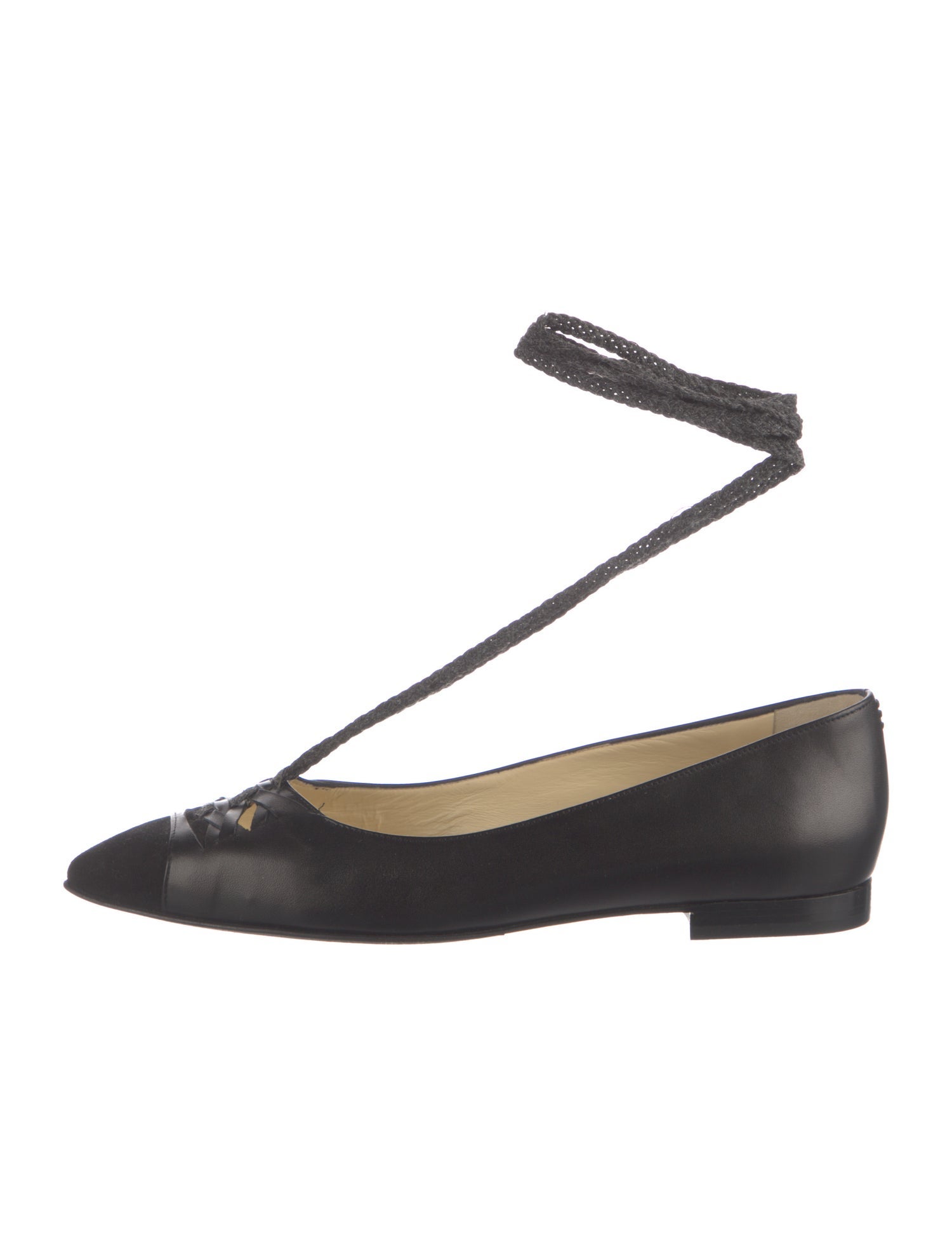 Sarah Flint Leather Ballet Flats