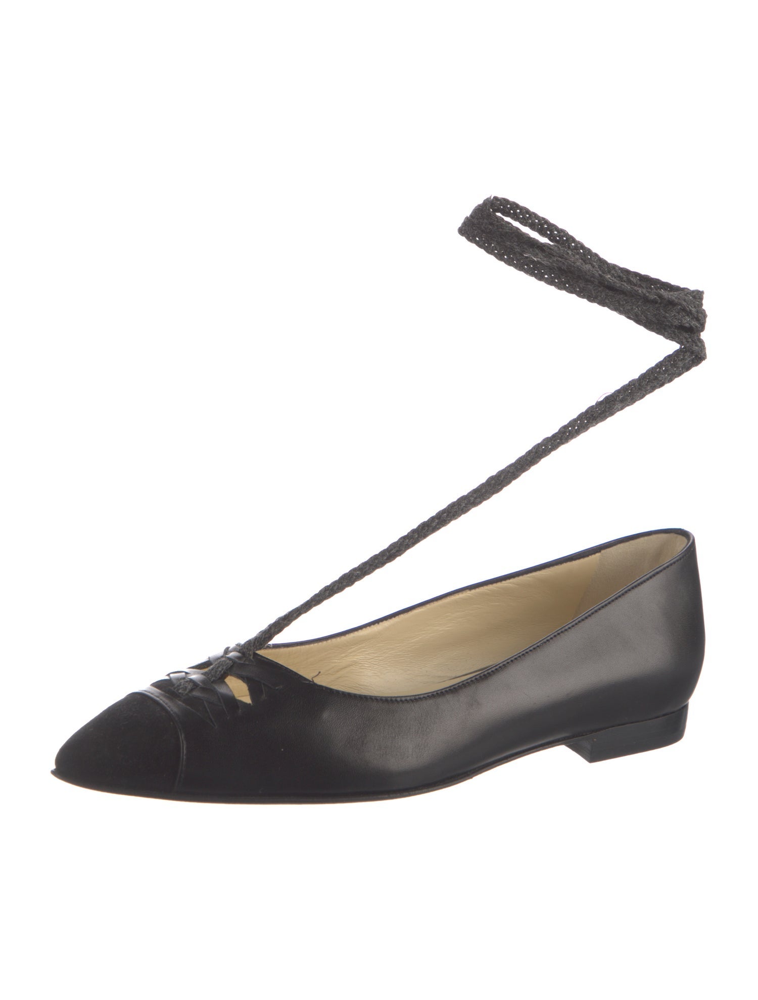 Sarah Flint Leather Ballet Flats