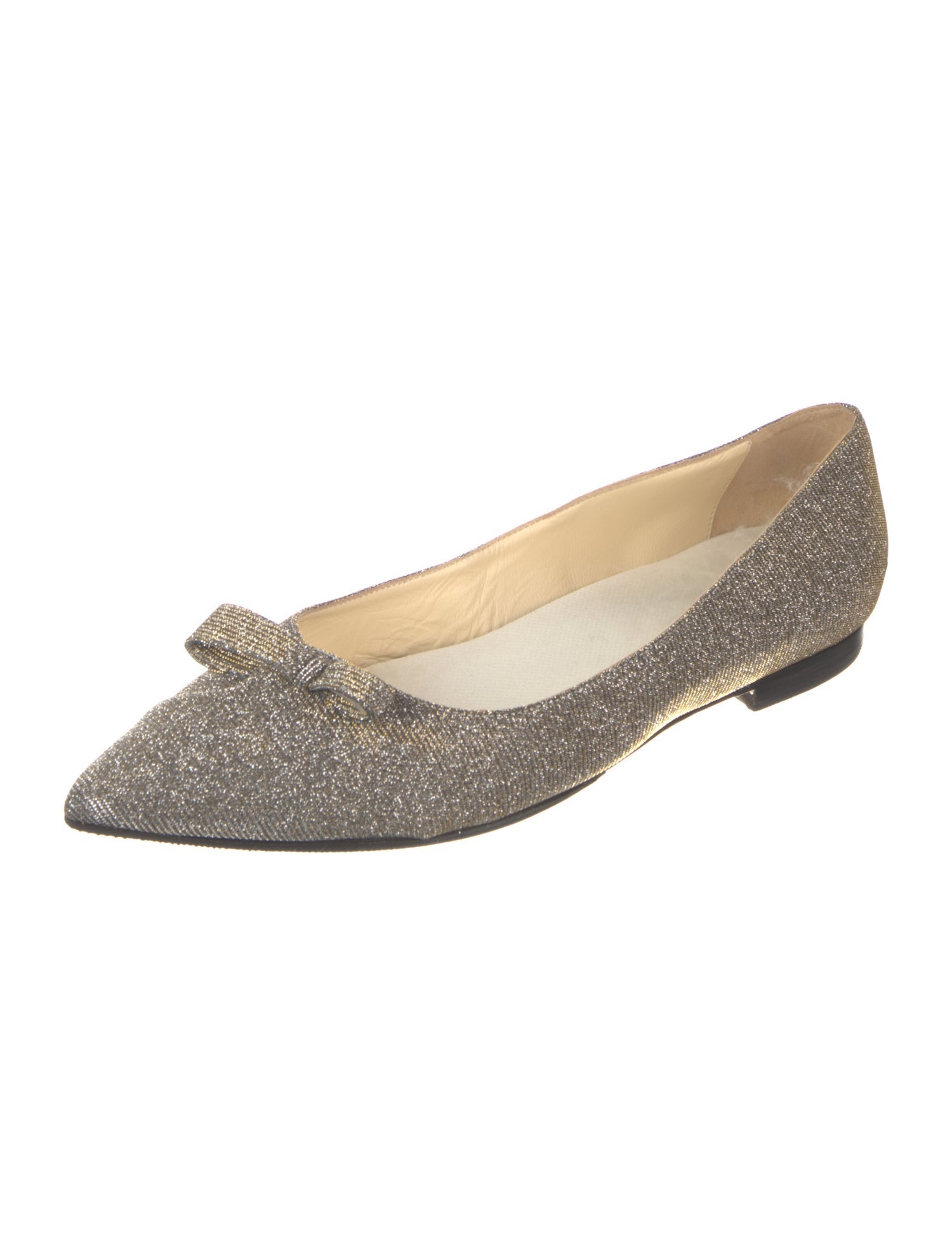 Sarah Flint Glitter Glitter Accents Ballet Flats