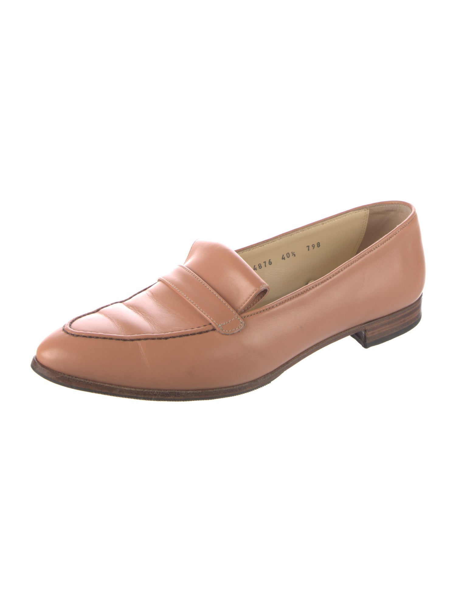 Sarah Flint Leather Loafers