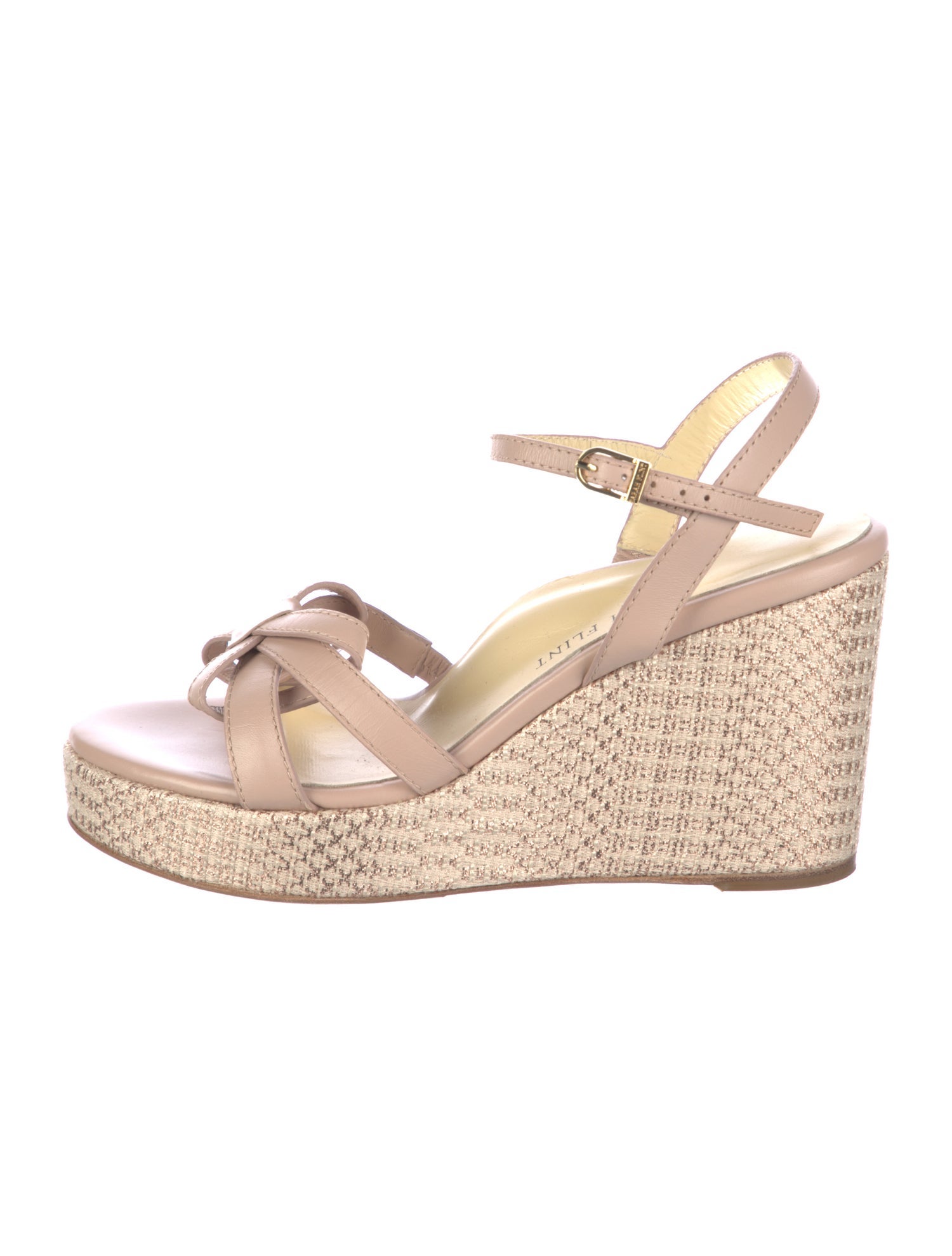 Sarah Flint Leather Slingback Pumps