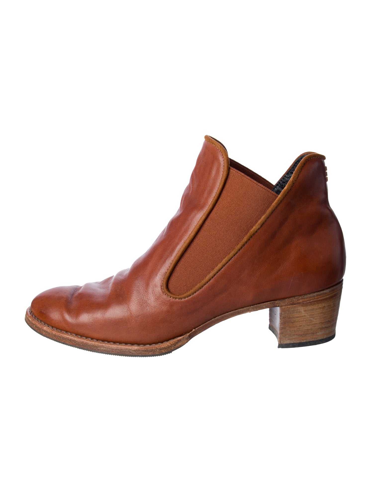 Sarah Flint Leather Chelsea Boots