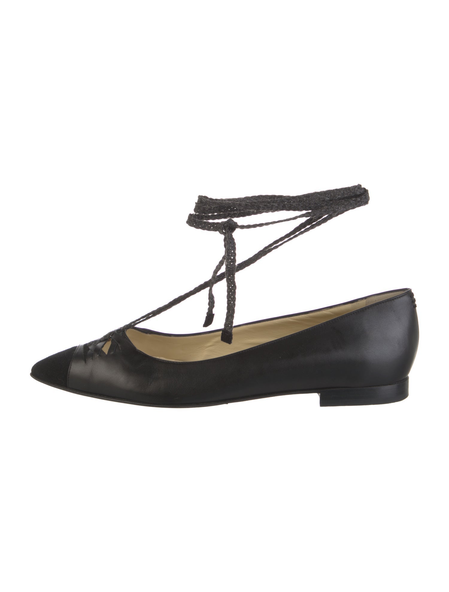 Sarah Flint Leather Ballet Flats