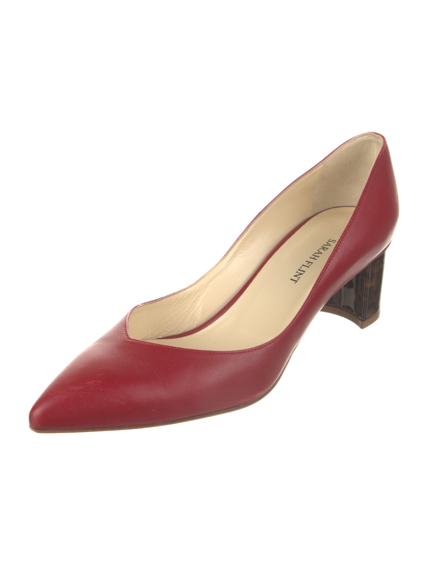 Sarah Flint Leather Pumps