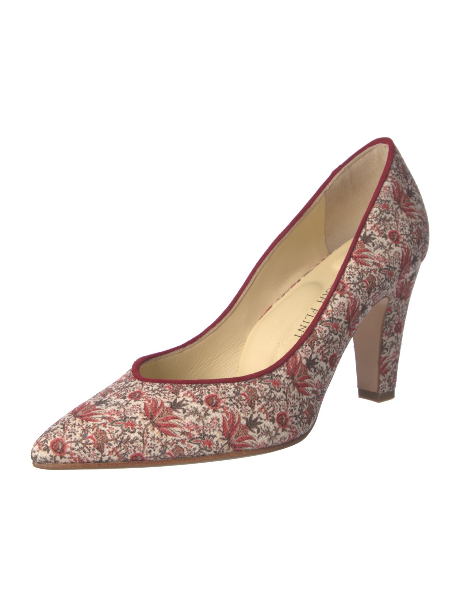 Sarah Flint Floral Print Pumps