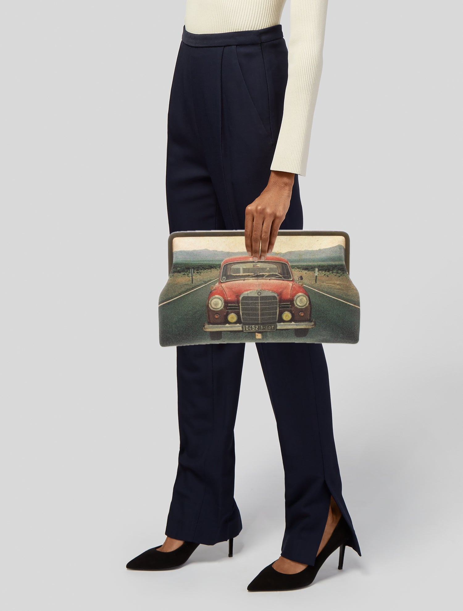 Sarah's Bag Canvas Clutch