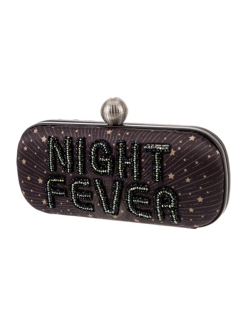 Sarah's Bag Satin Minaudière