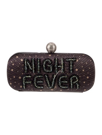 Sarah's Bag Satin Minaudière