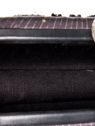 Sarah's Bag Satin Minaudière