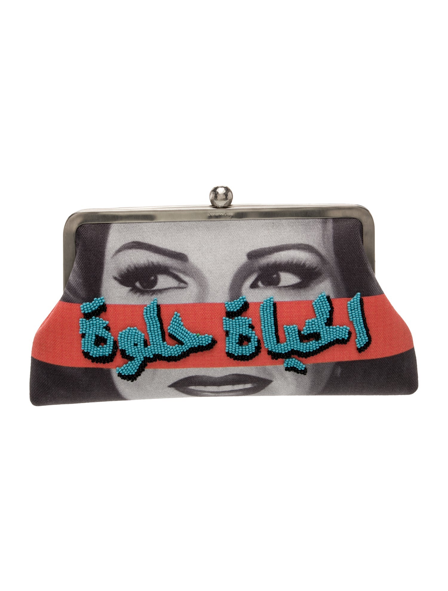 Sarah's Bag Canvas Clutch