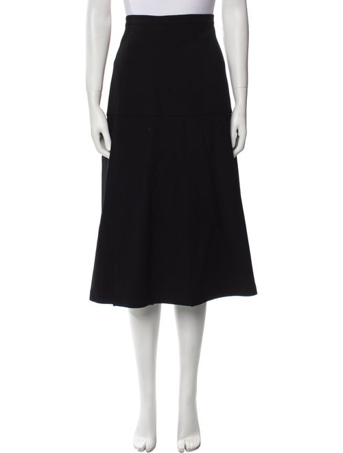 Sara Lanzi Cutout Accent Midi Length Skirt