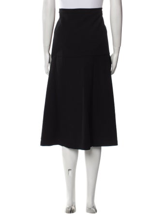 Sara Lanzi Cutout Accent Midi Length Skirt