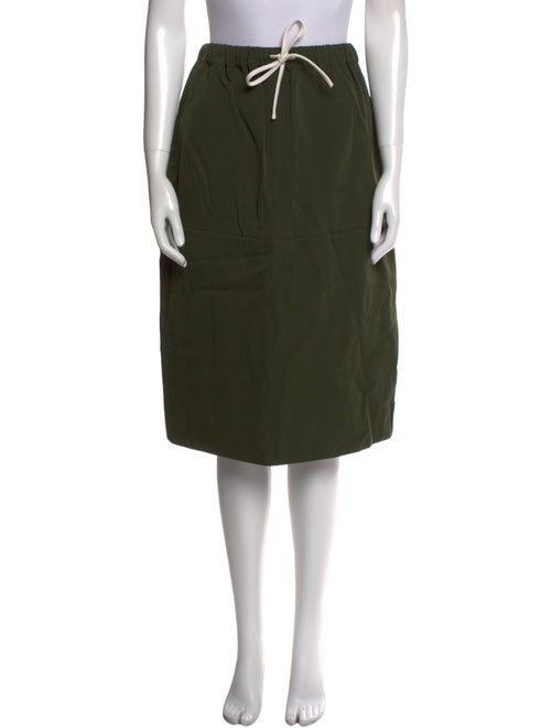 Sara Lanzi Virgin Wool Knee-Length Skirt